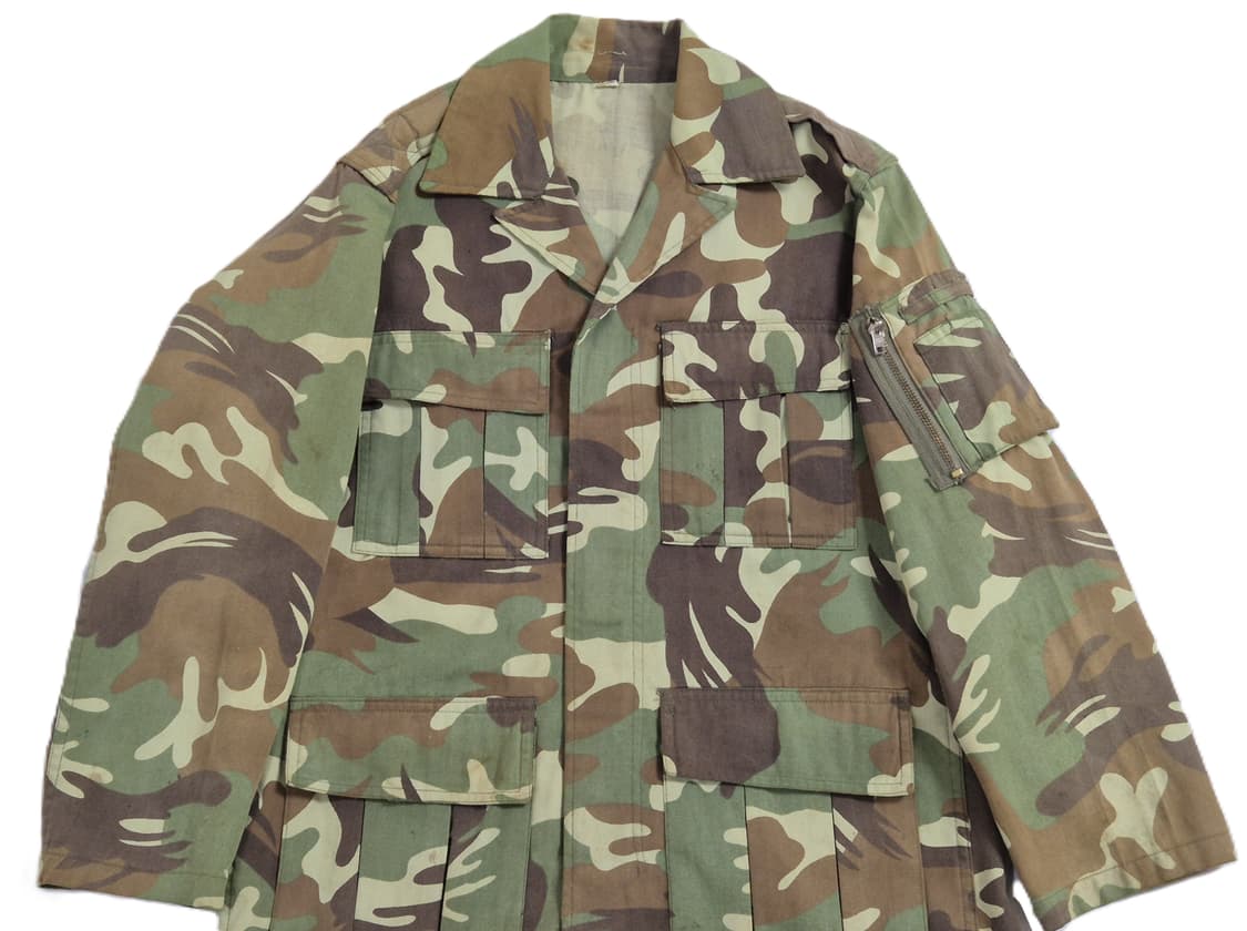 국군 구형 80년대 HID 육상 정보사 DPM 전투복 상의 (S) 상품이미지8