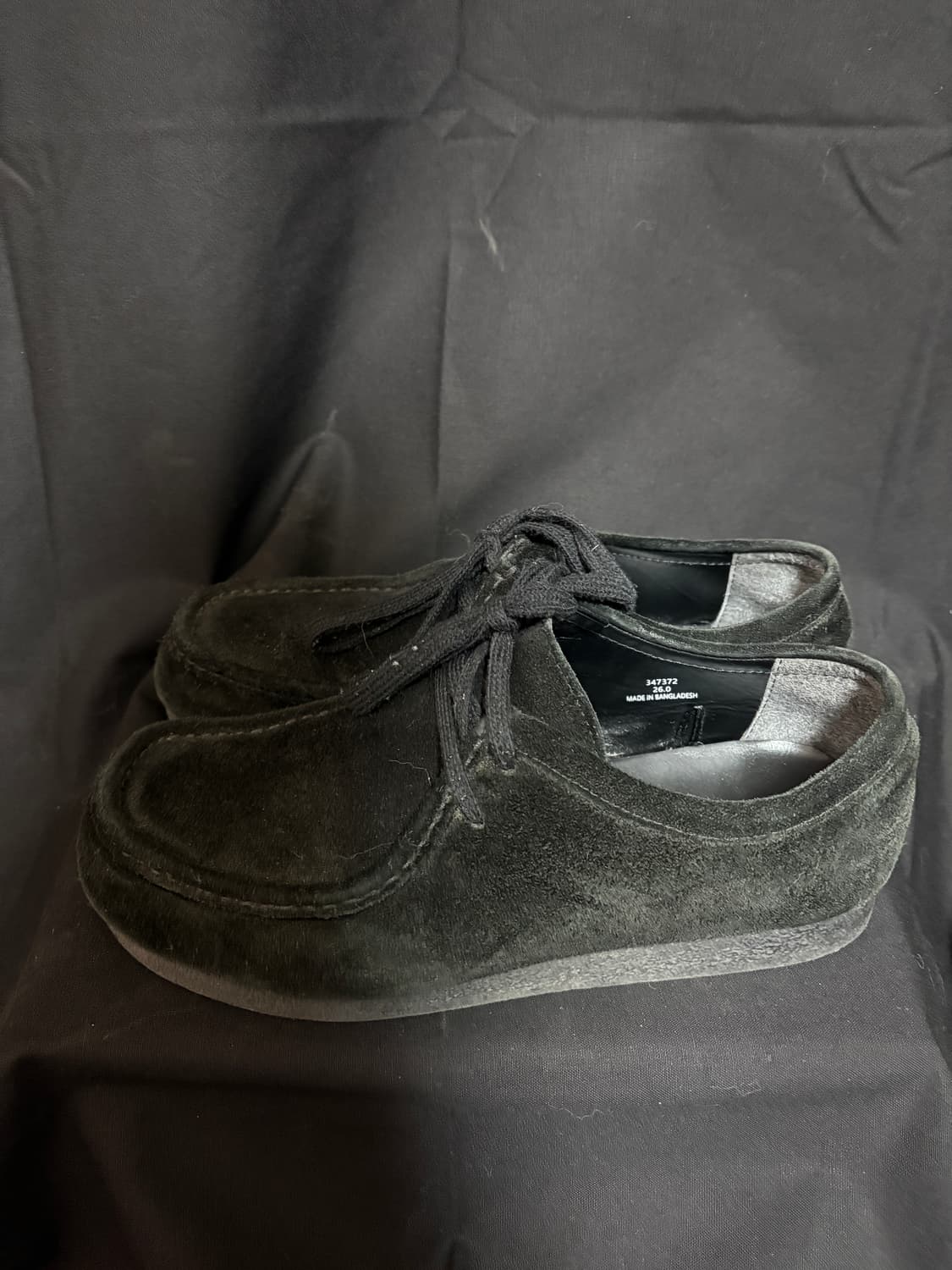 [GU] GU 리얼레더 모카신 슈즈 블랙 상품이미지2