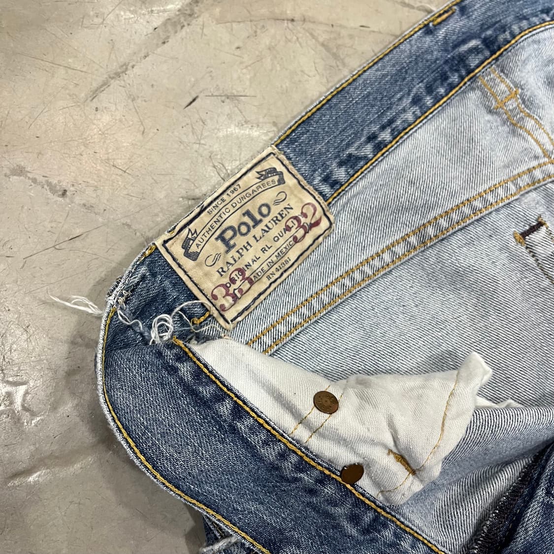 [32] 폴로 랄프로렌 데님팬츠 상품이미지6