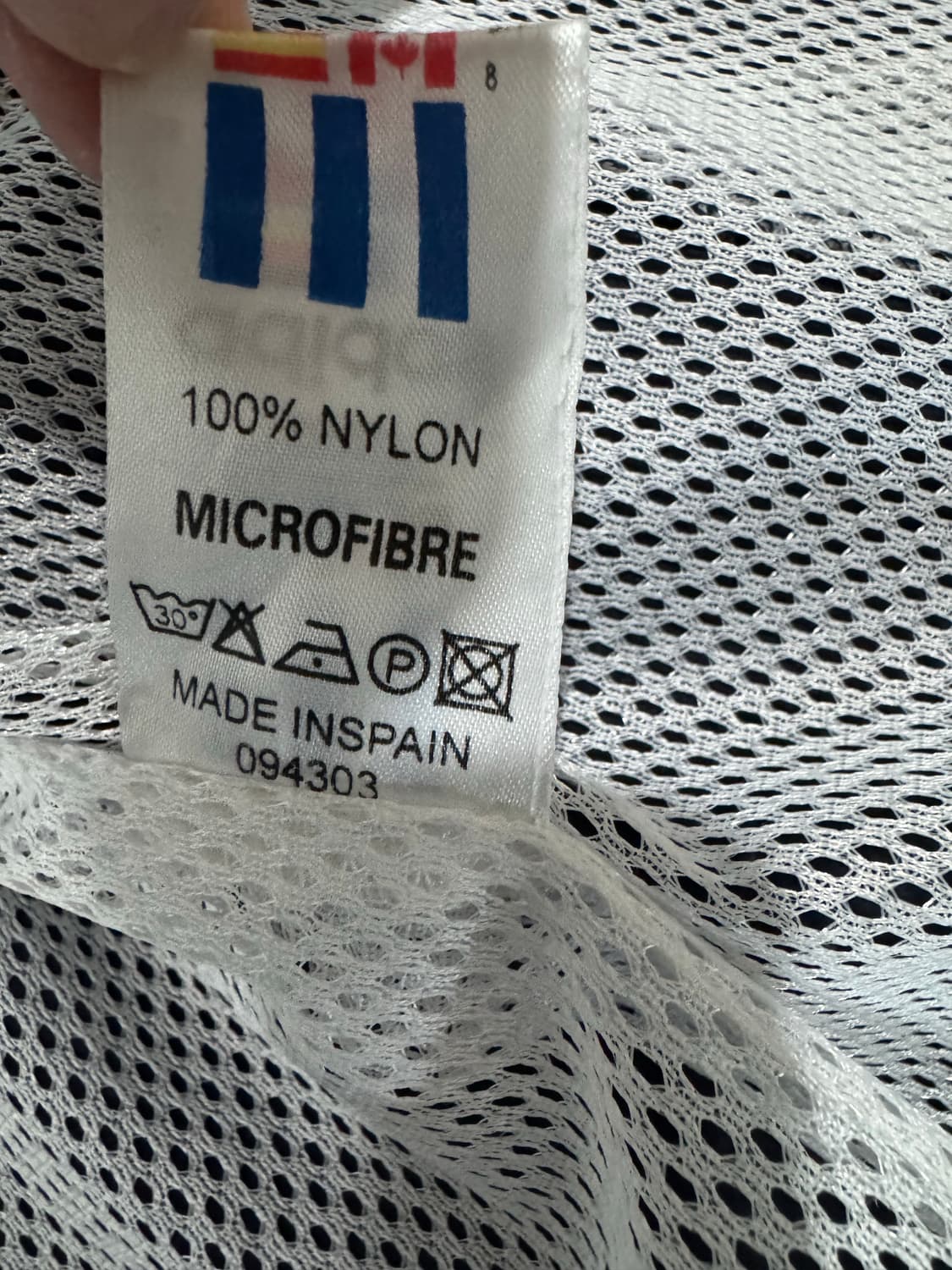 아디다스 올드스쿨 흰검 범고래 빅로고 바람막이 상품이미지7