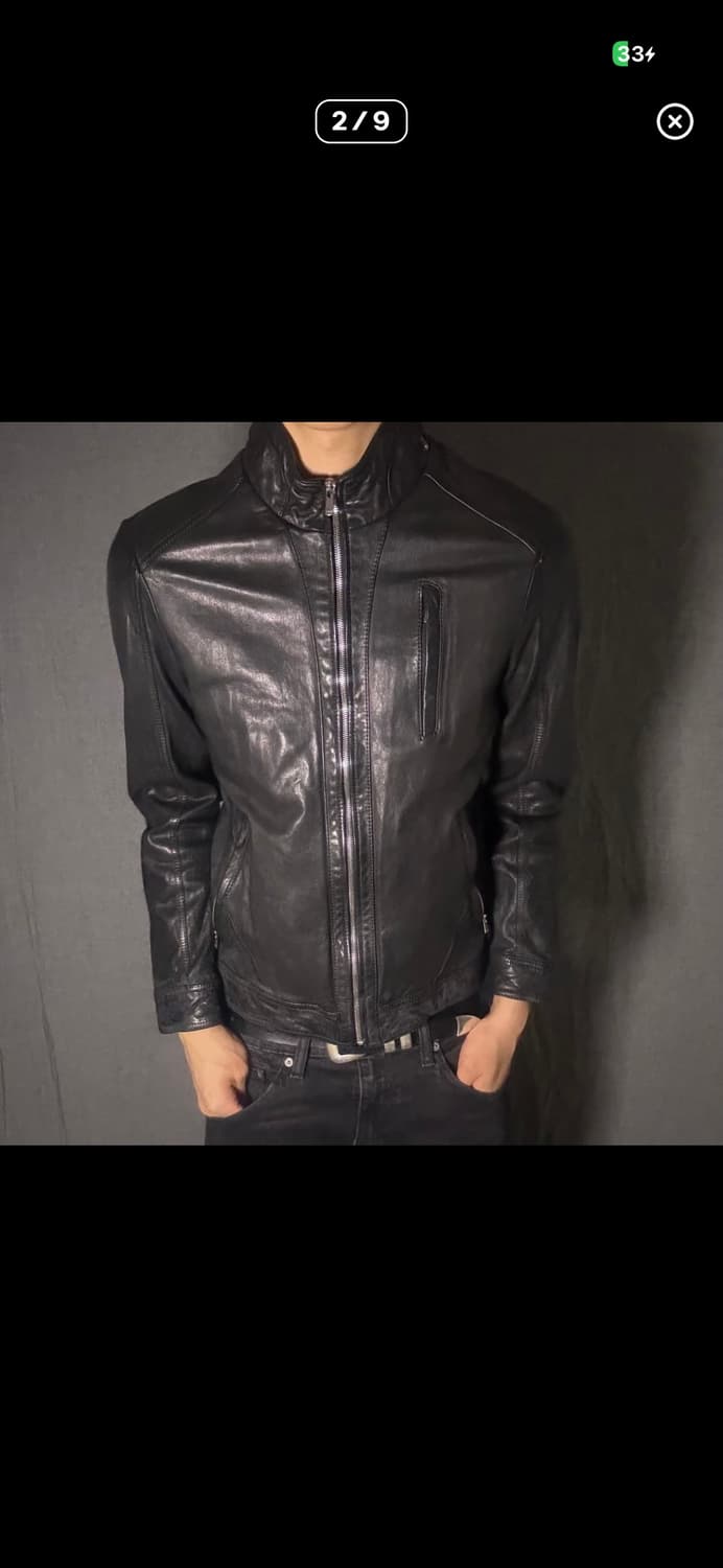 lamb skin leather jacket 상품이미지2