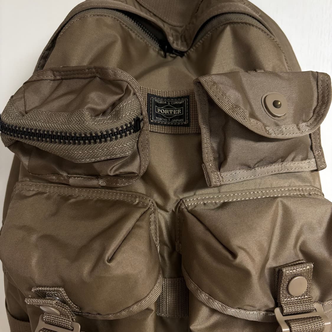 요시다포터 데이팩 파우치 베이지 상품이미지2