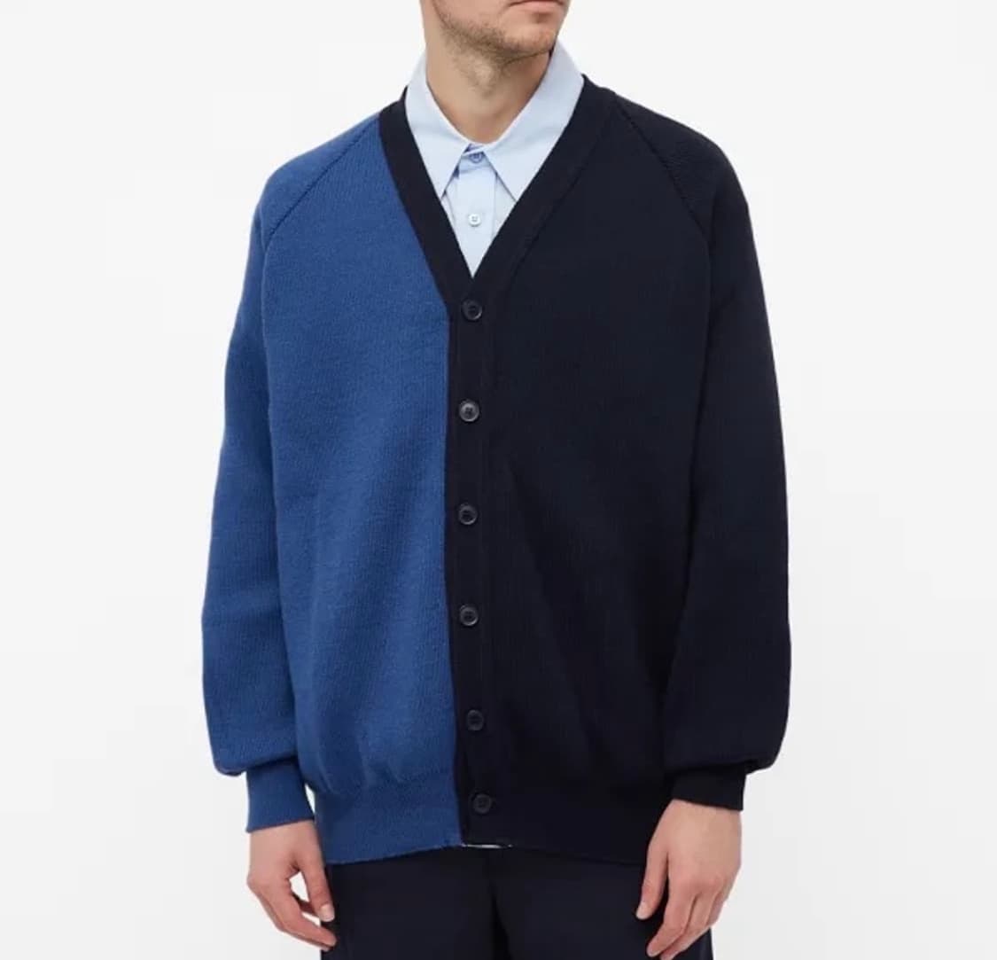 21AW Lochaven color block cardigan 상품이미지7