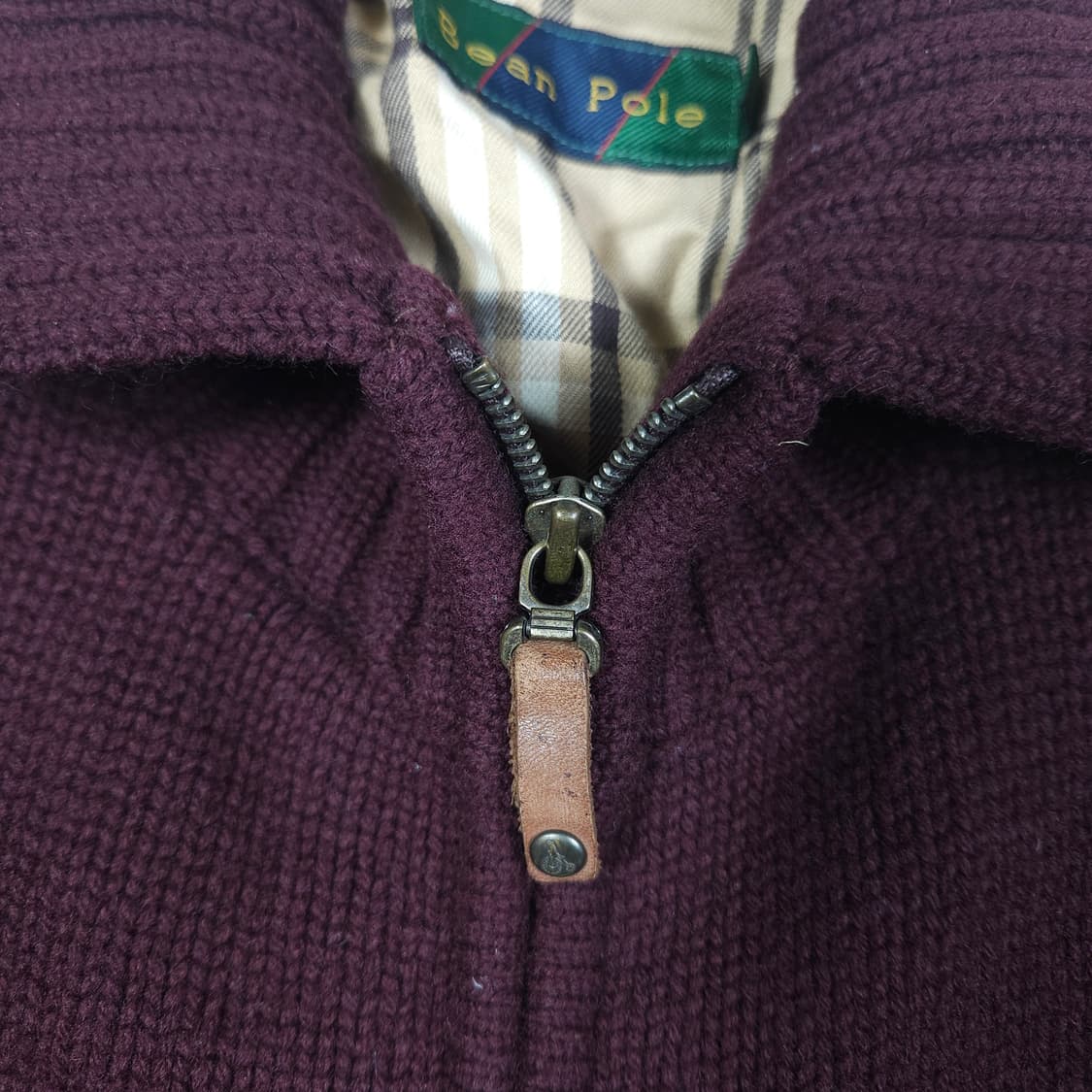 빈폴 오버핏 니트 집업  상품이미지3