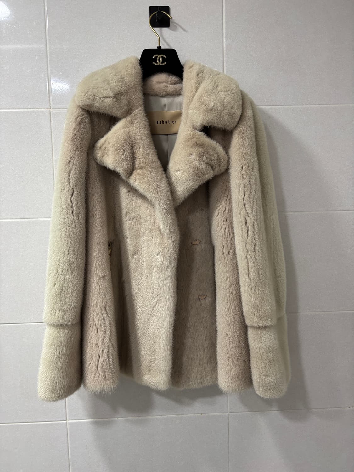 사바티에 플래티넘 밍크자켓 상품이미지3