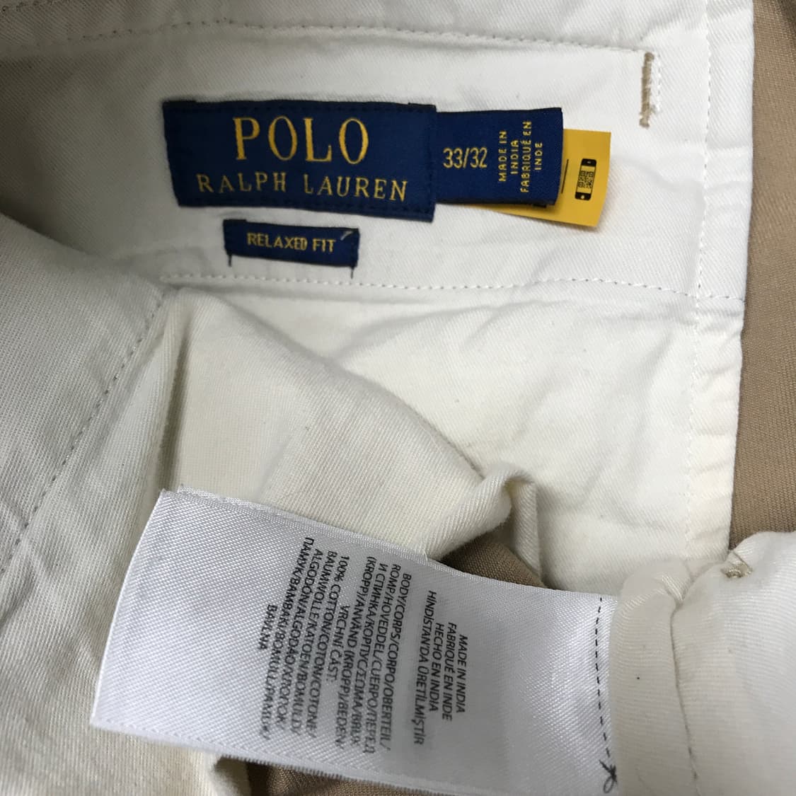 폴로 랄프로렌 베이지 치노 팬츠 33/32 상품이미지6