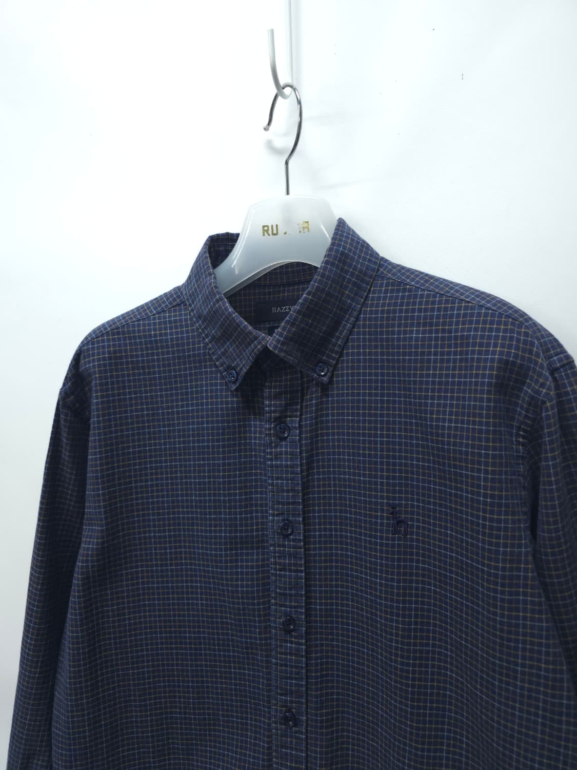 헤지스(HAZZYS) 네이비 멀티 체크셔츠 ( 95~100 ) 상품이미지2