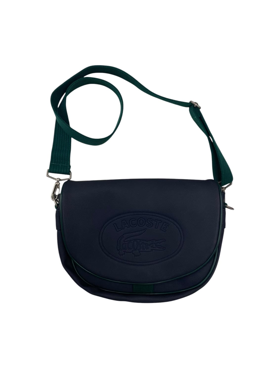 라코스테 반달 네이비 크로스백 상품이미지1