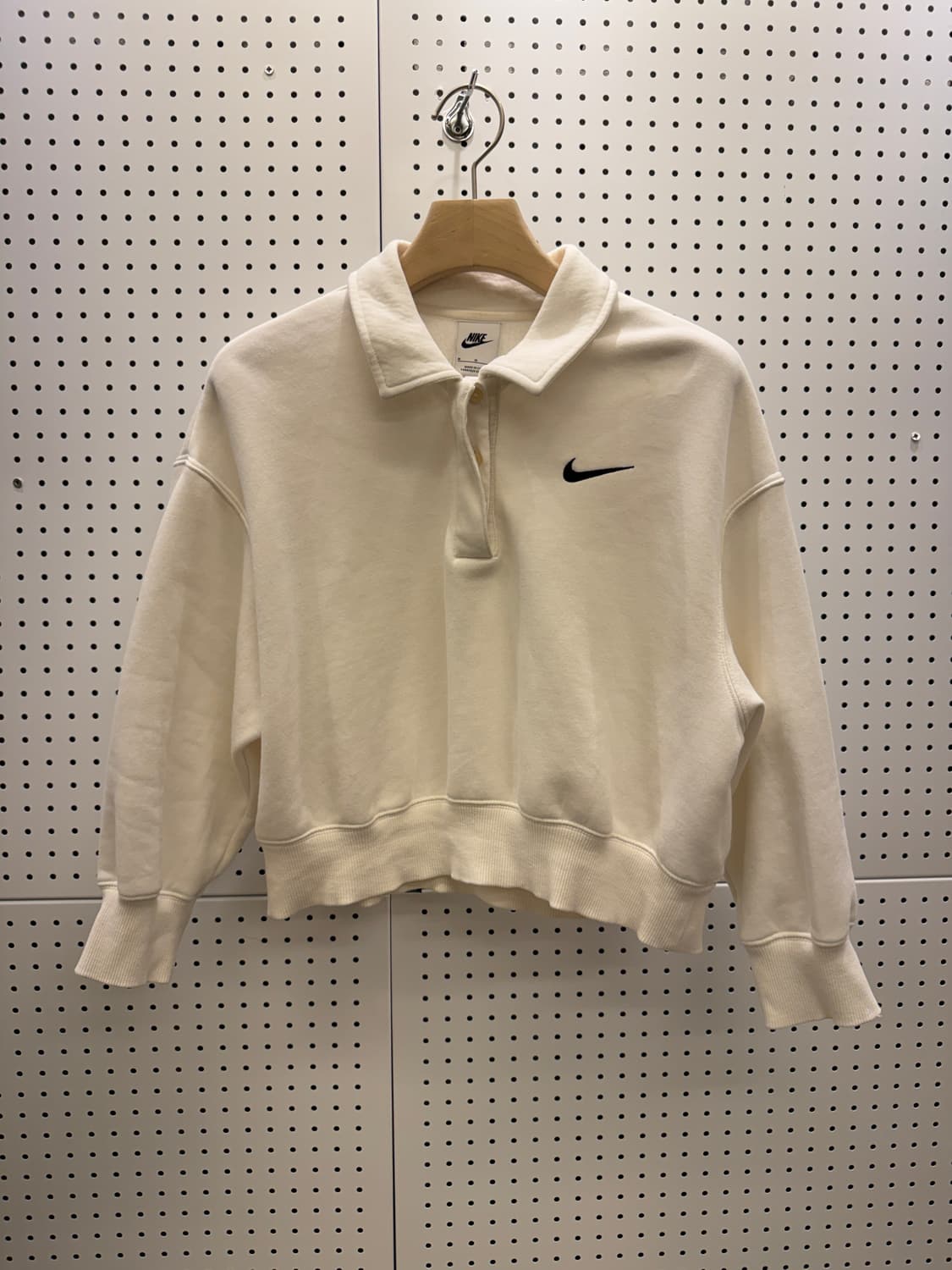 나이키 하프집업 크롭 맨투맨 U980 상품이미지2