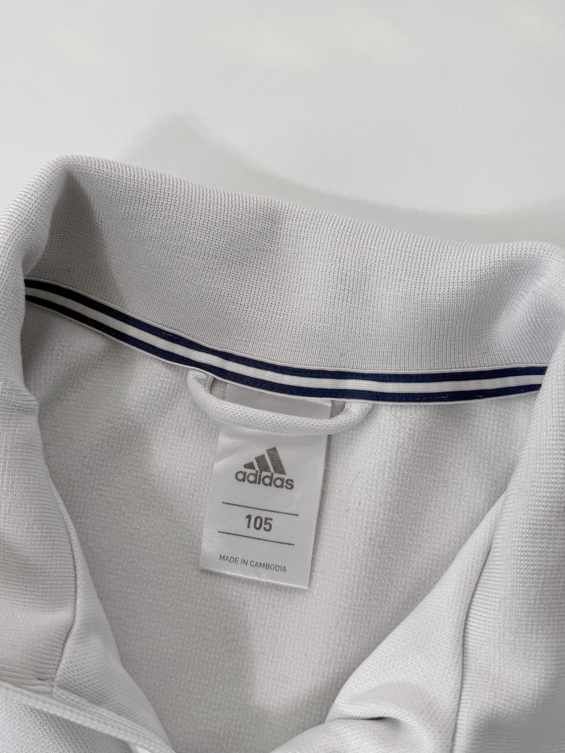 아디다스 루즈핏 레알 마드리드 화이트 트랙 져지 상품이미지4