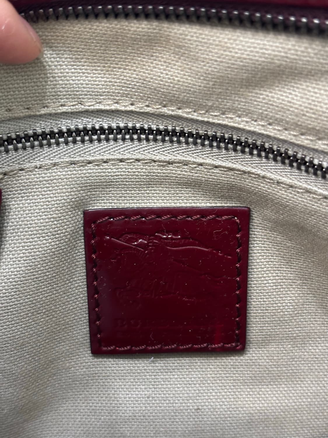 Burberry 버버리 하트 체크 PVC 보스턴 토트백 상품이미지8