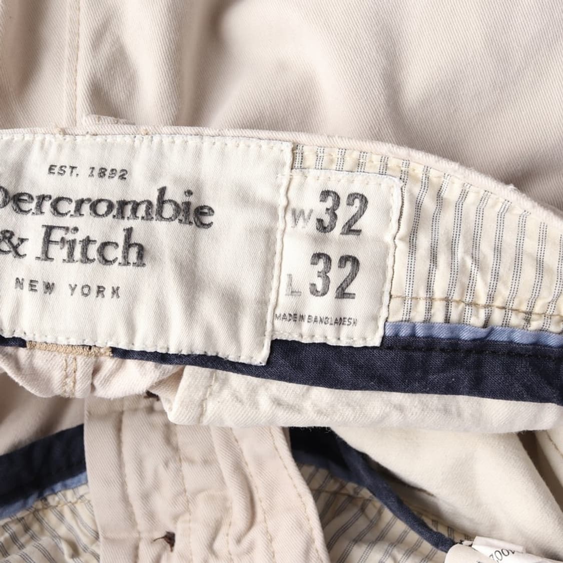 아베크롬비 앤 피치 빈티지 치노 하프 팬츠 32 상품이미지7
