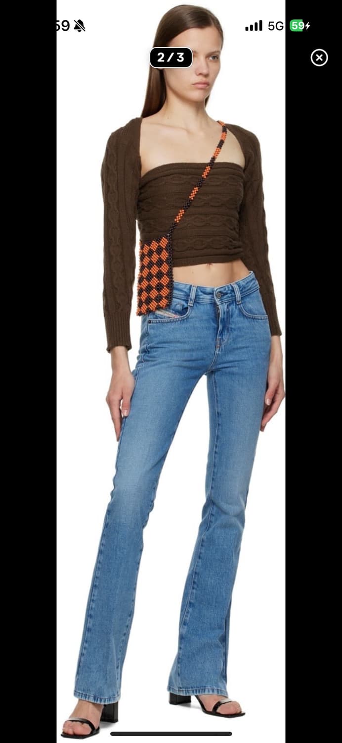 gimaguas 2way 니트 탑 볼레로 가디건 S 상품이미지2