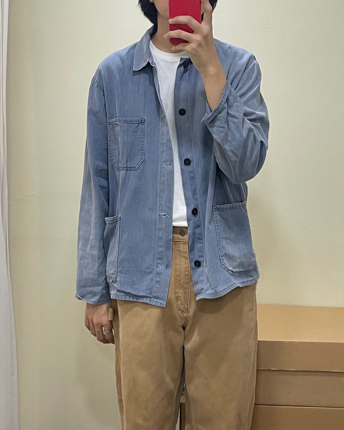 Vintage French HBT work jakcet 프렌치 워크자켓  상품이미지4