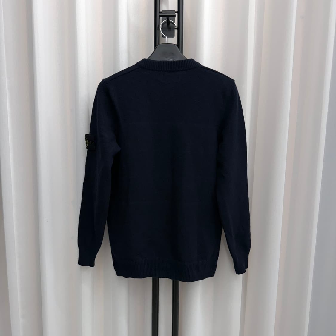 [XL] 스톤아일랜드 램스 울 니트 다크네이비 상품이미지2