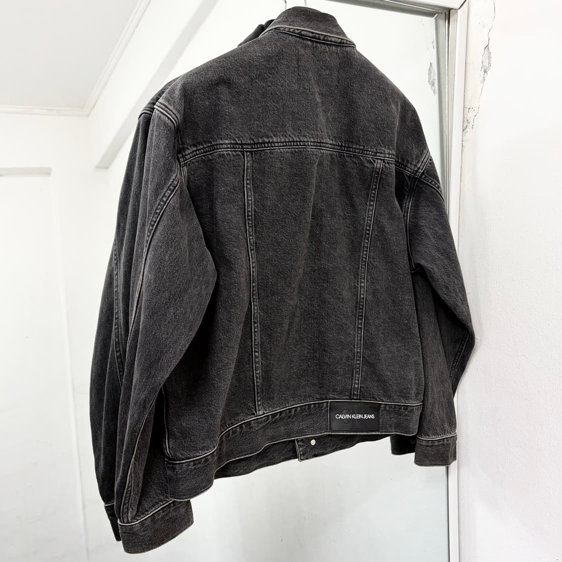 캘빈클라인 흑청 데님 자켓 상품이미지4