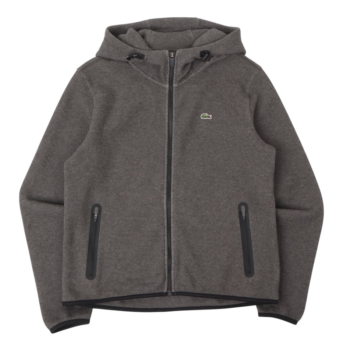 라코스테 스포츠 우먼스 그레이 후드집업 상품이미지1