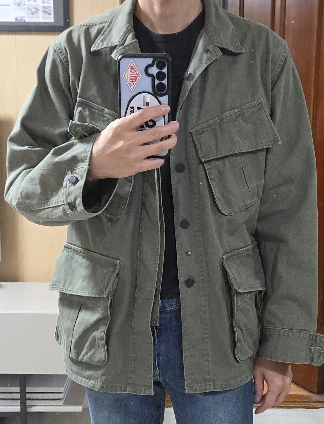 (착샷) 코로나 유틸리티 정글 퍼티그 자켓 bdu  상품이미지9