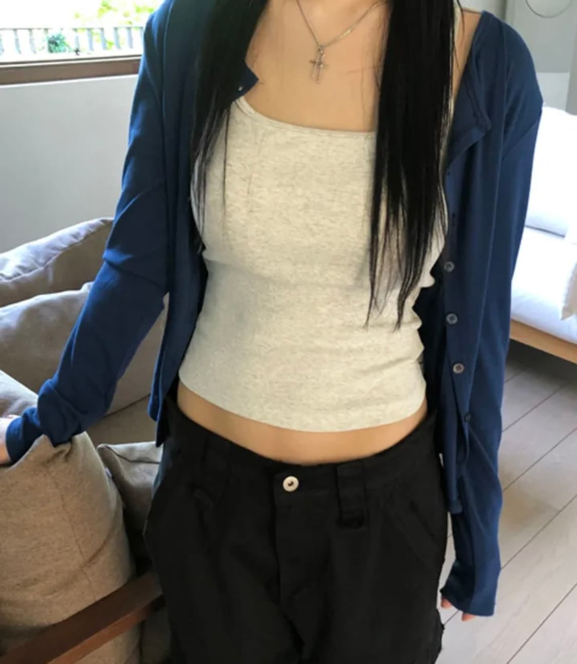 이즈이즈 가디건 상품이미지1