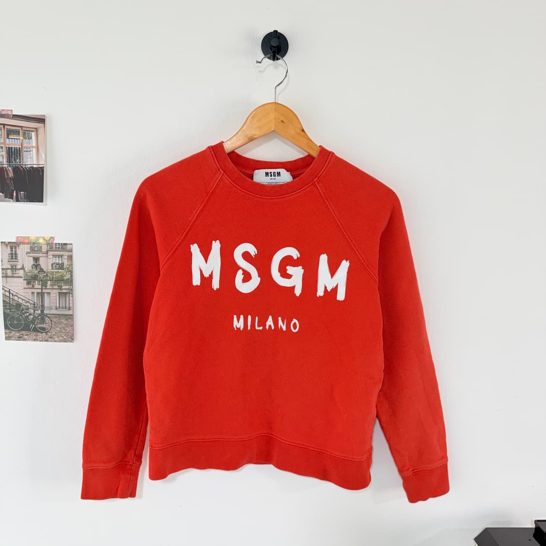 [M] MSGM 스펠아웃 맨투맨 상품이미지1