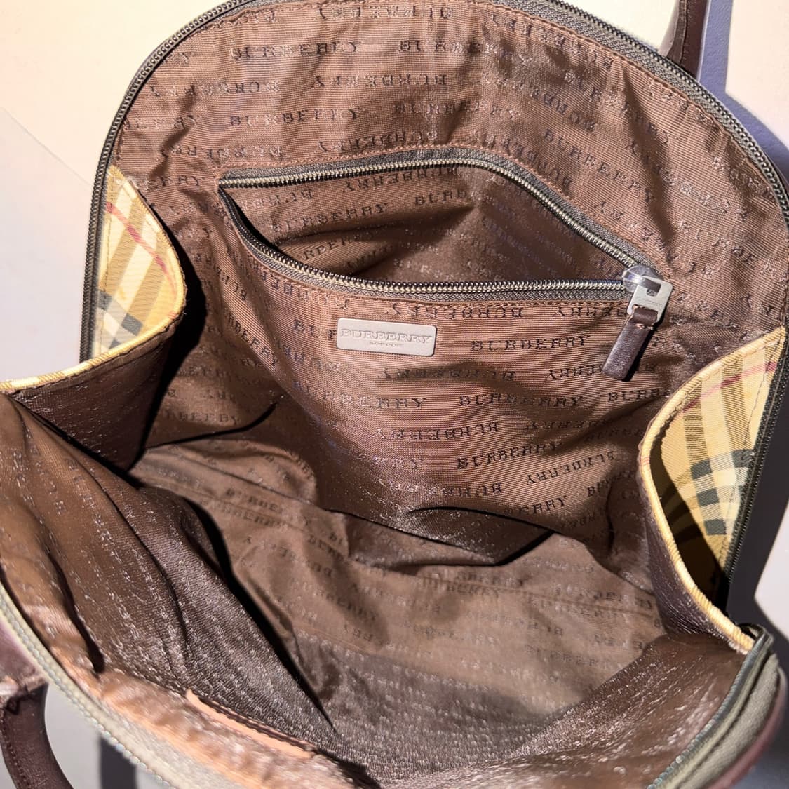 빈티지 버버리 노바체크 토트 상품이미지10