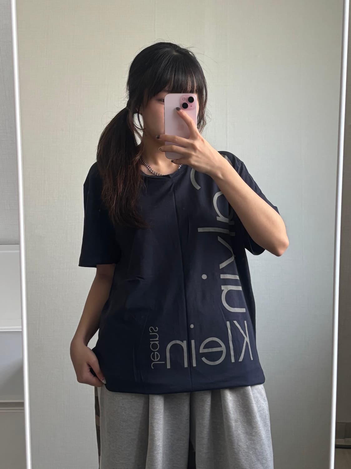 켈빈클라인진 반팔티 XL 상품이미지1