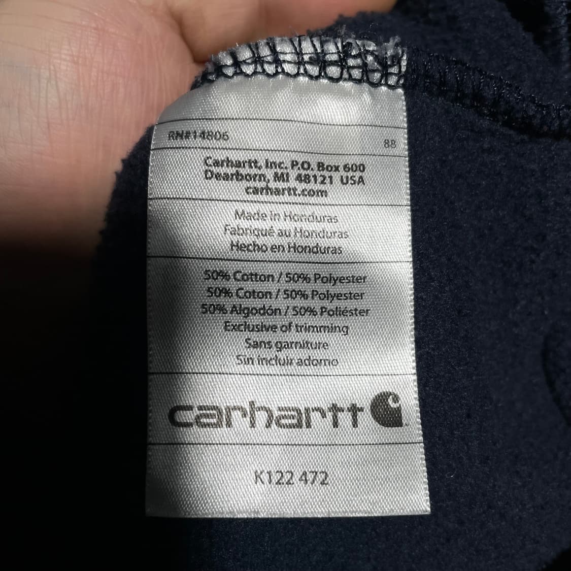 칼하트 후드집업 상품이미지4