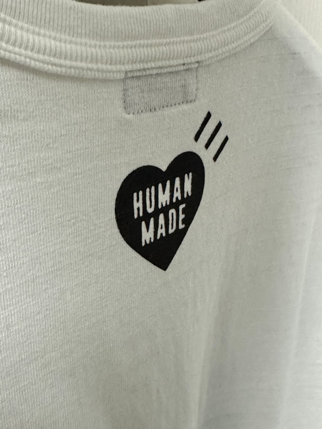 휴먼메이드 곰 프린팅 티셔츠 상품이미지4