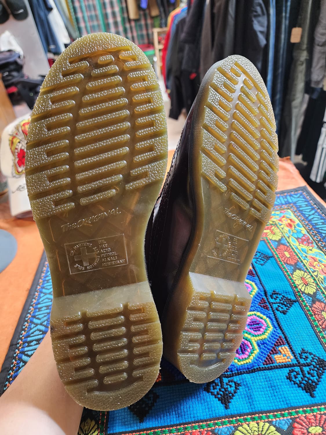 닥터마틴 3989 버건디 윙팁 상품이미지6