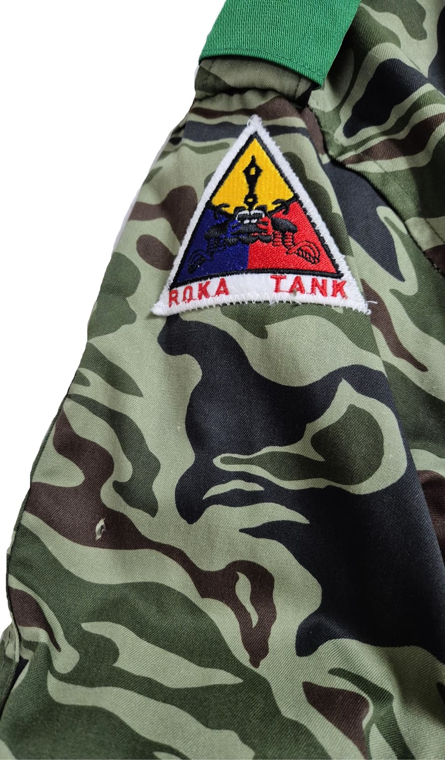육군 구형 충정무늬 맹호부대 중위 전차병 잠바 점퍼 전투복 (M) 상품이미지7