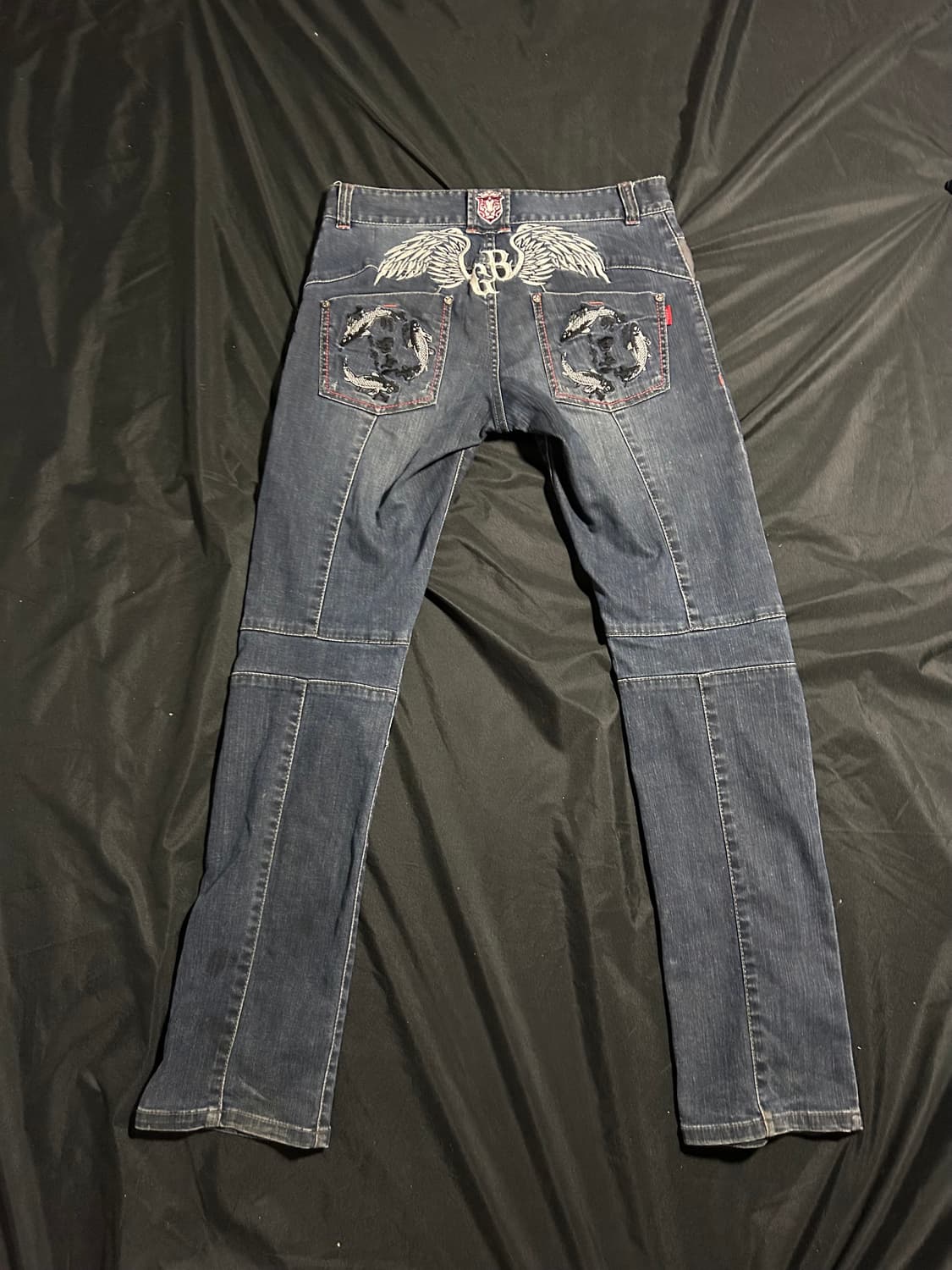 tribal wings denim jeans 상품이미지2