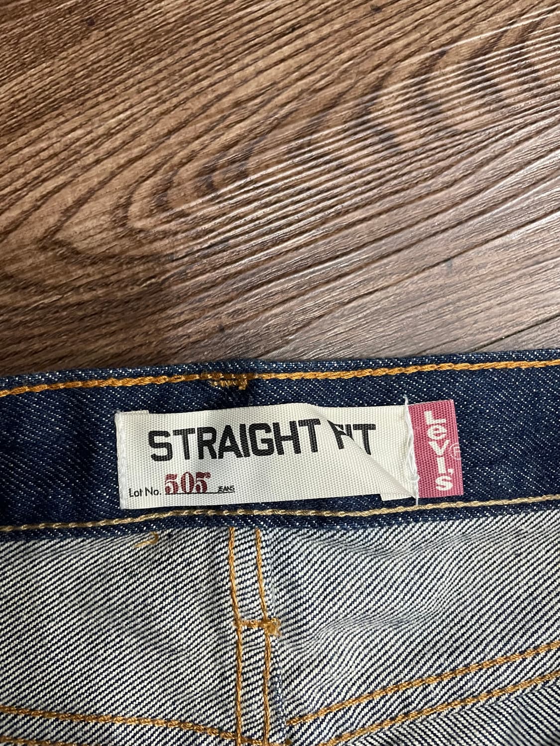 리바이스 505 생지 데님 팬츠 LESOTHO 상품이미지5