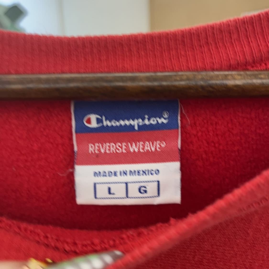 챔피온 리버스위브 올드스쿨 레트로 Y2K 기모 맨투맨 L C09534 상품이미지5