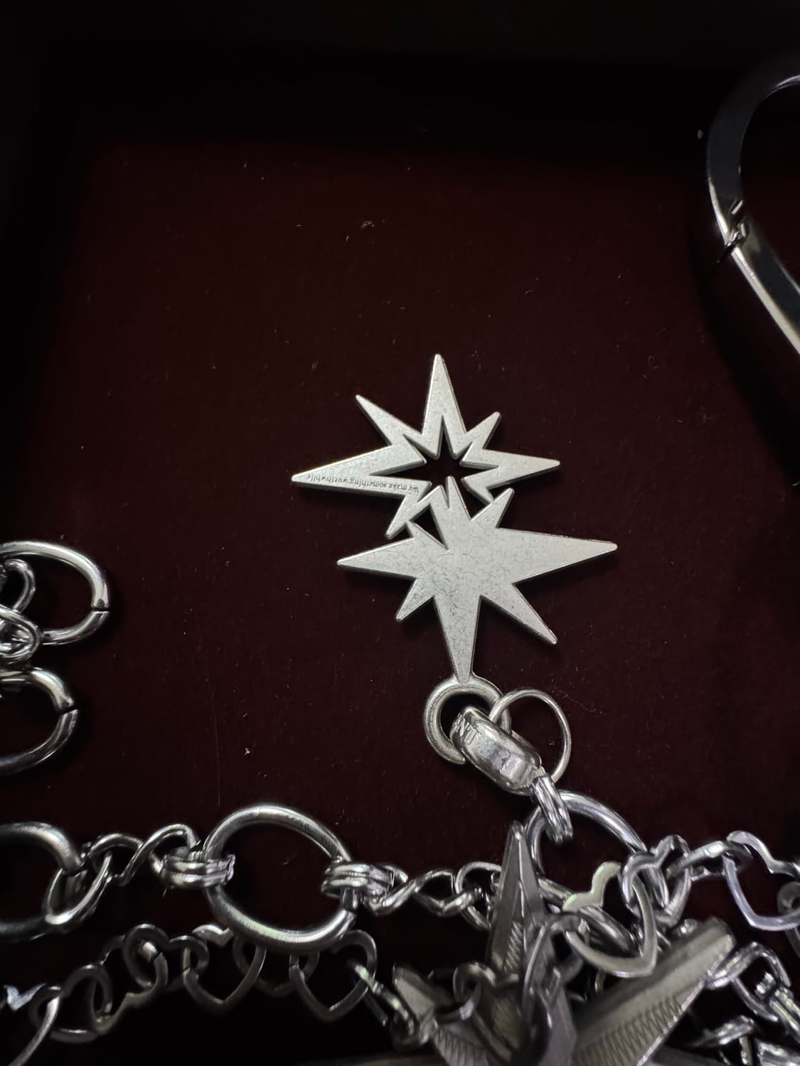 VACANT STAR KEYRING SILVER 상품이미지6