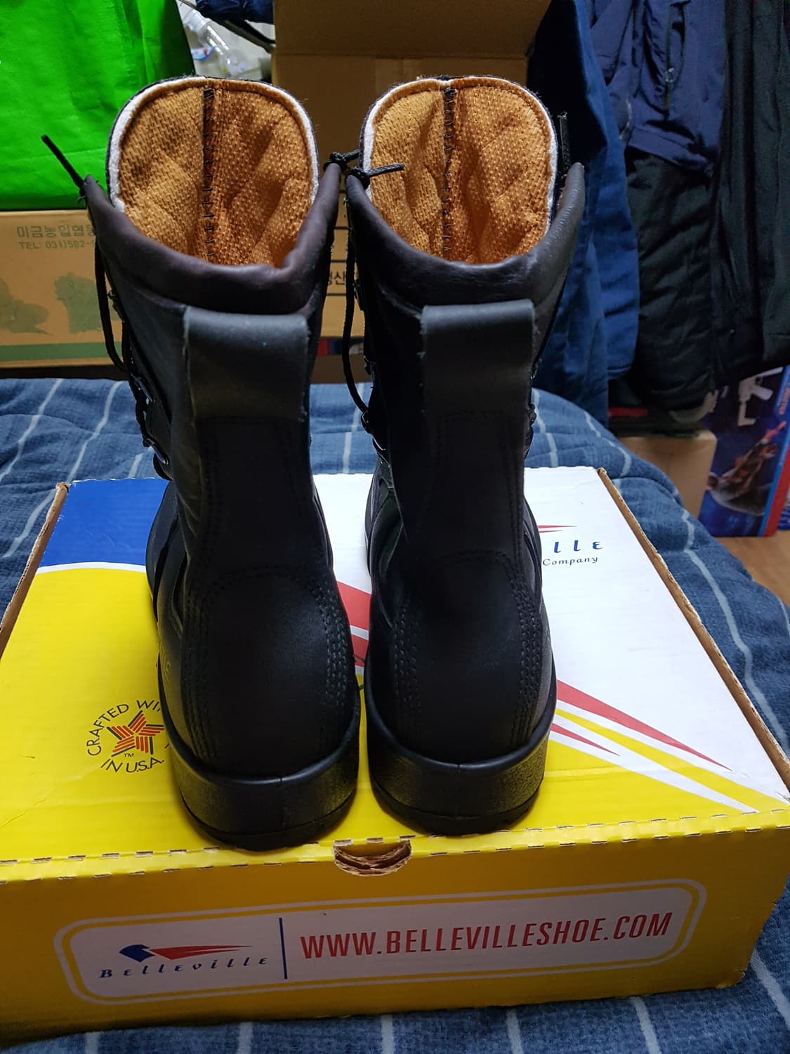 미군 베르빌 고어텍스 동계용 방한화 7R 880ST 판매 상품이미지3