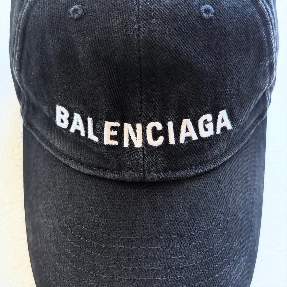 발렌시아가 블랙 볼캡 상품이미지6