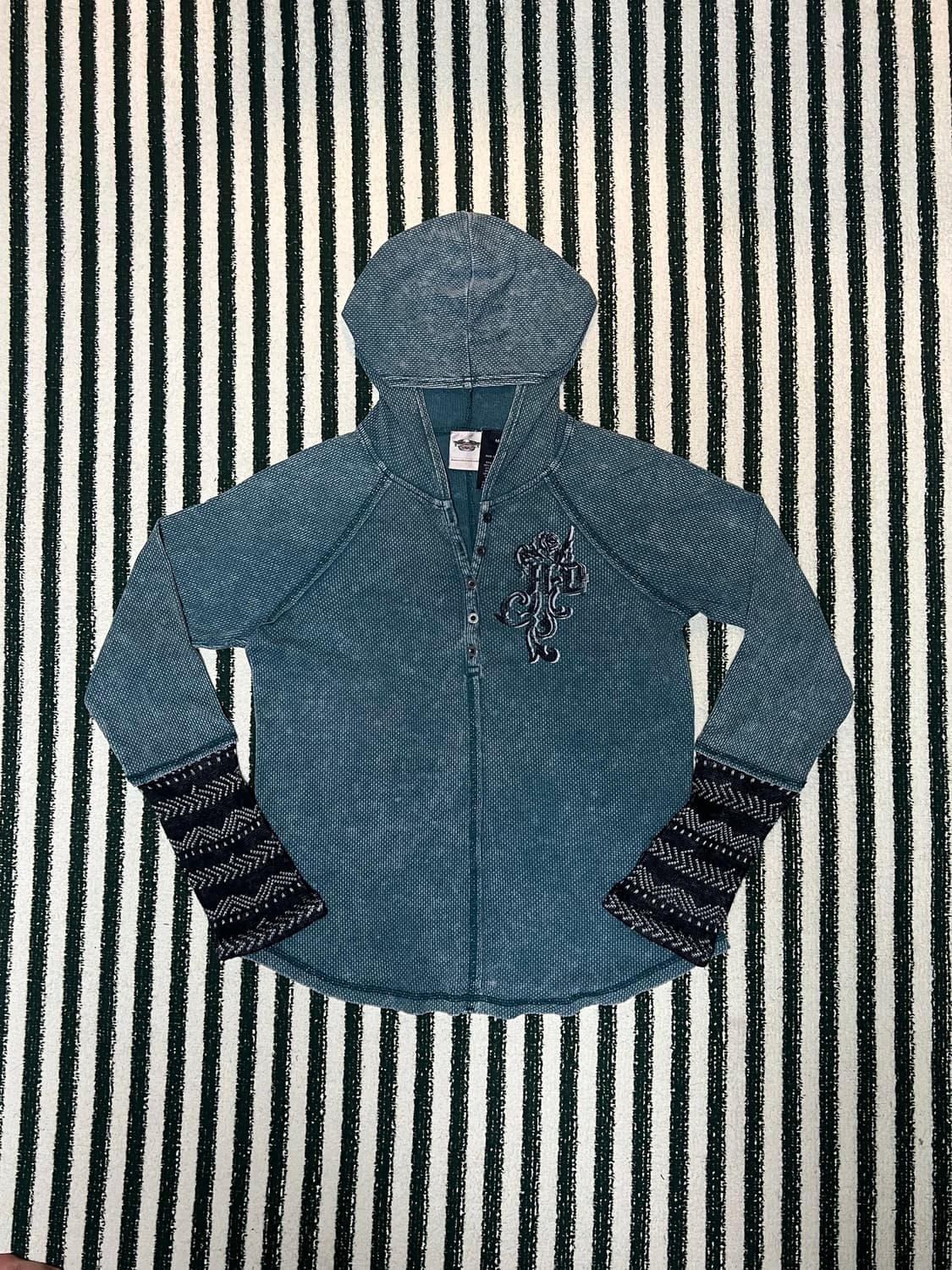 harley davidson vintage y2k waffle knit 상품이미지1