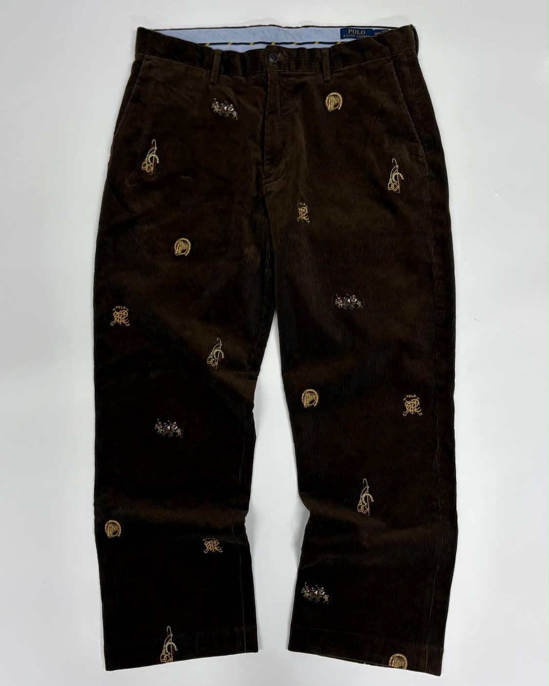 [34/32] 폴로 랄프로렌 신형 큐알 코듀로이 팬츠 스트레치 클래식핏 상품이미지4