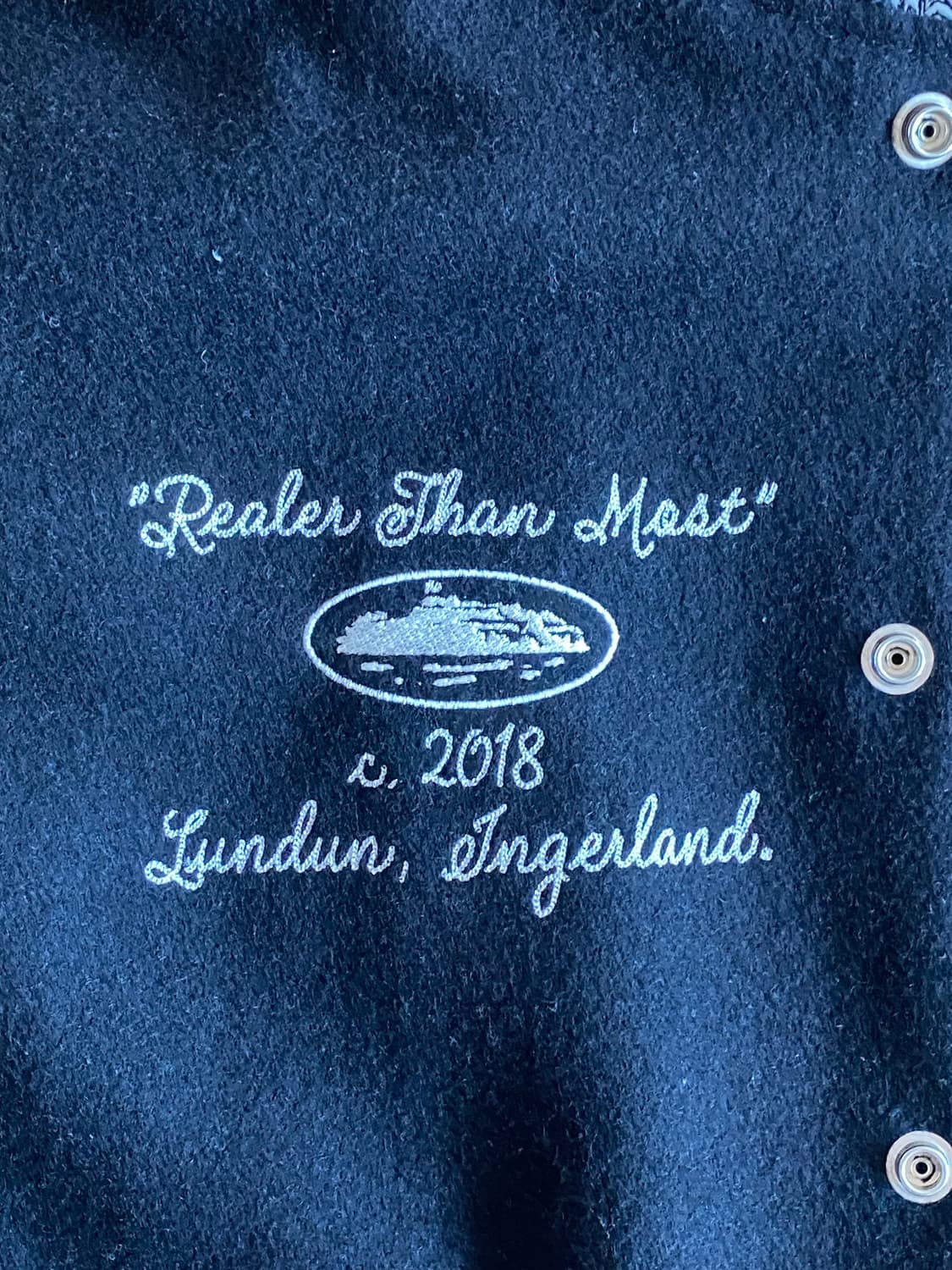 [M] 코르테이즈 corteiz goat varsity jacket 상품이미지5