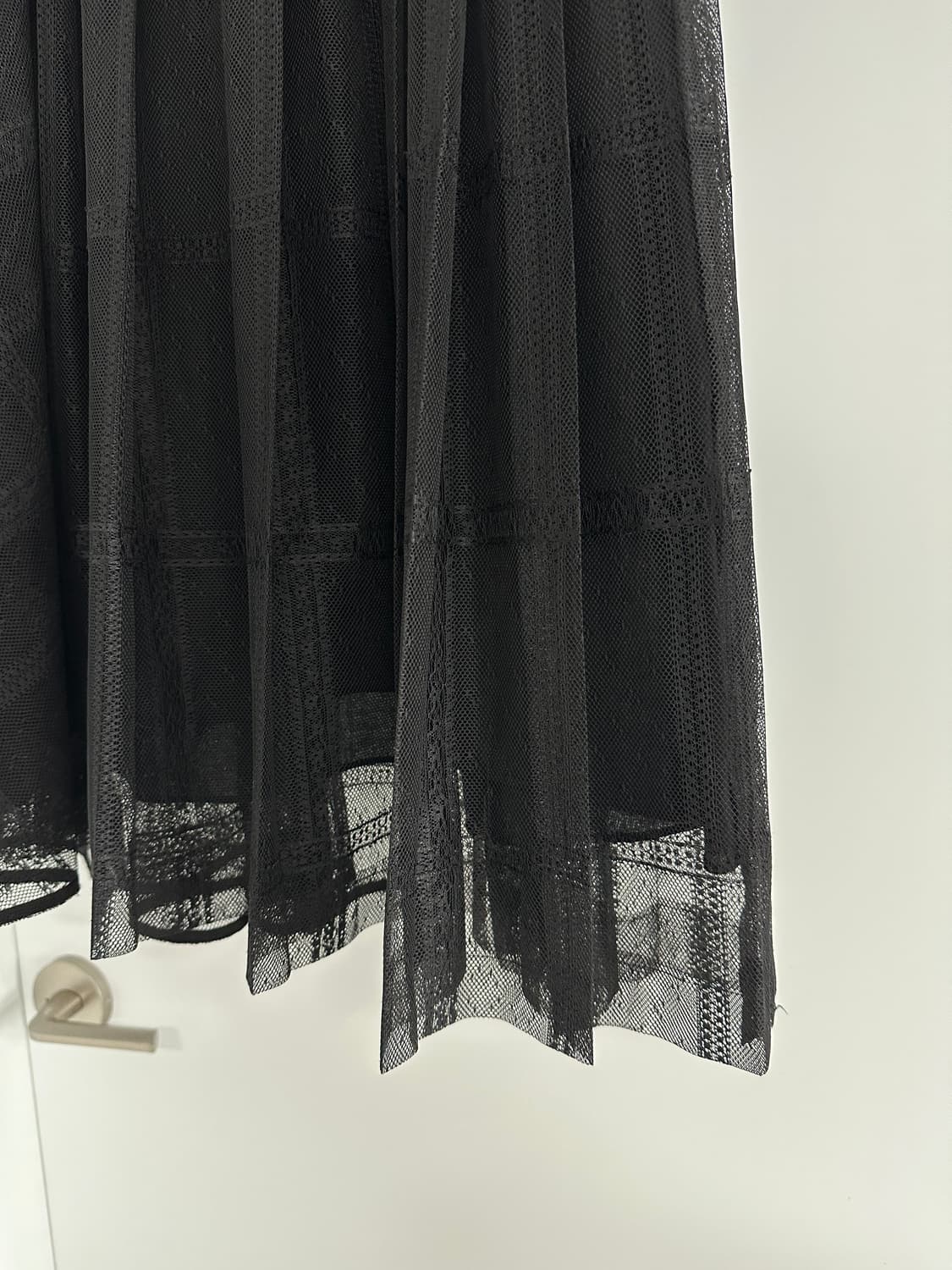 [SJSJ] 여성 레이스 튤 롱 스커트 상품이미지8