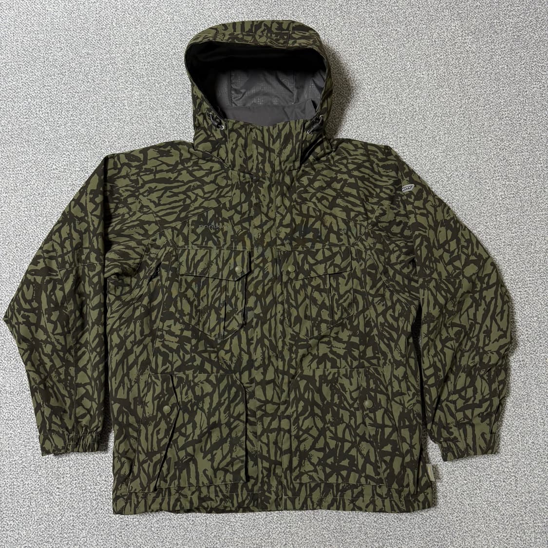 컬럼비아 00s Convert 카모플라쥬 바람막이 105-110 상품이미지1