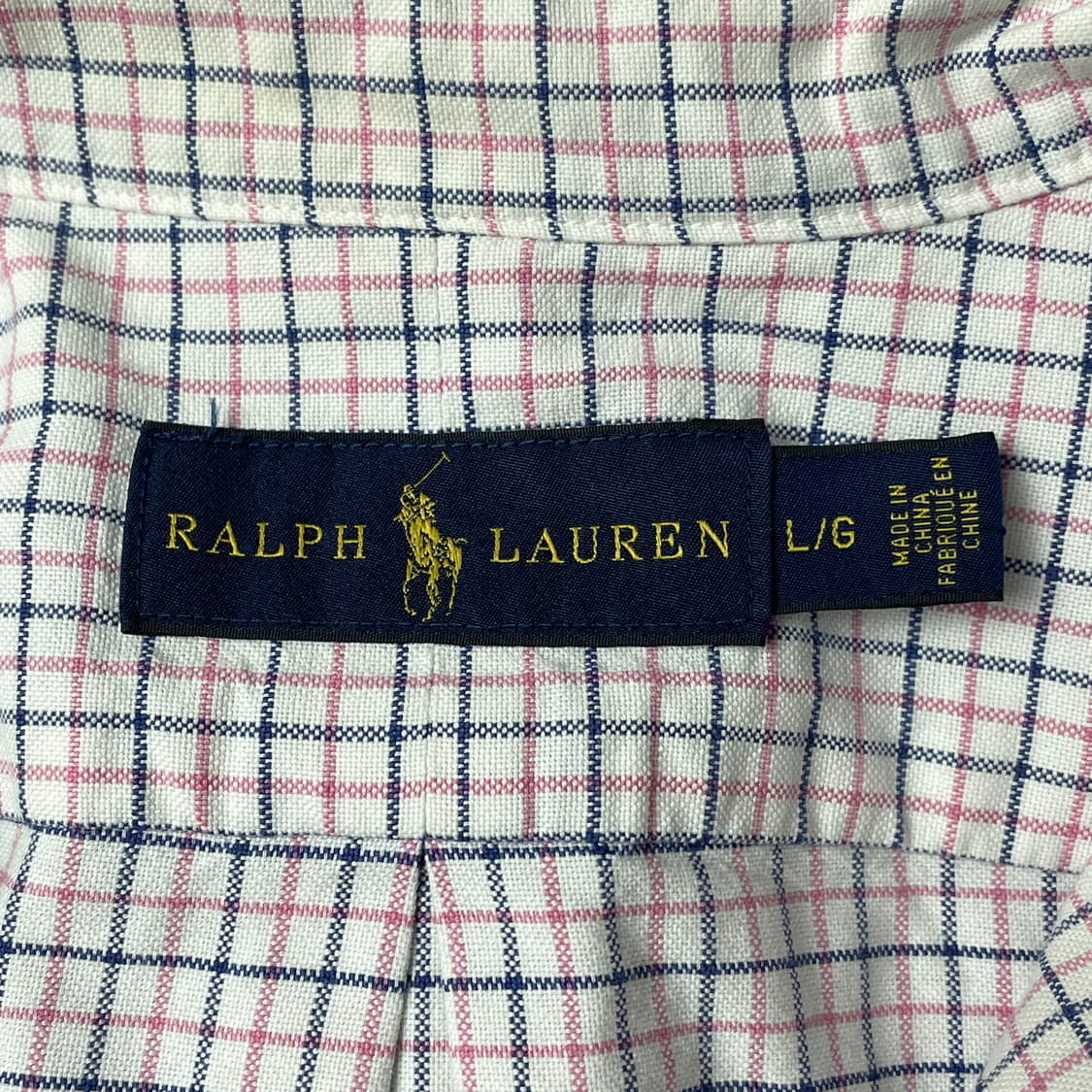 RALPH LAUREN 랄프로렌 빈티지 체크 코튼셔츠 상품이미지8