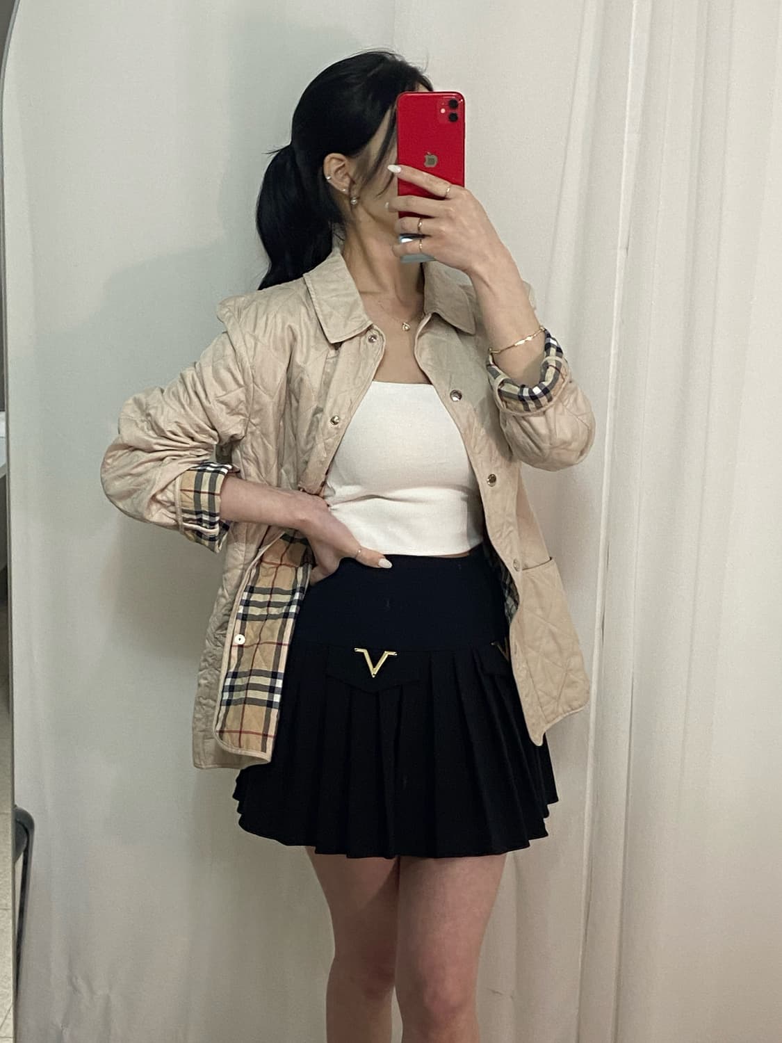 버버리 노바체크 퀼팅 자켓
 상품이미지1