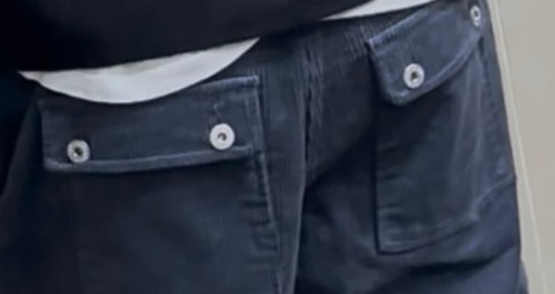 더콜디스트모먼트 코듀로이 팬츠(NAVY L)(최종가) 상품이미지3