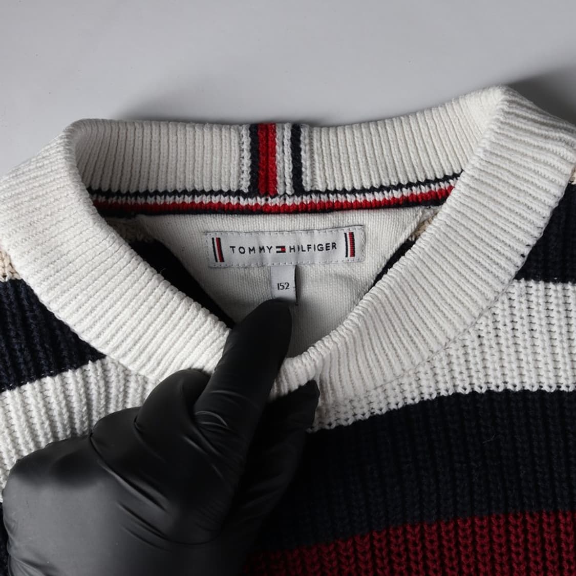 타미힐피거 멀티 스트라이프 코튼 니트 152 상품이미지5