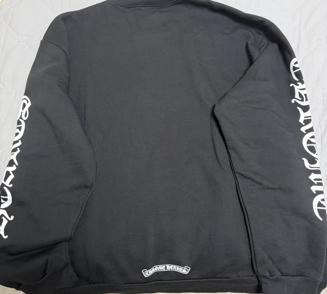 [XL]크롬하츠 넥로고 맨투맨 상품이미지2