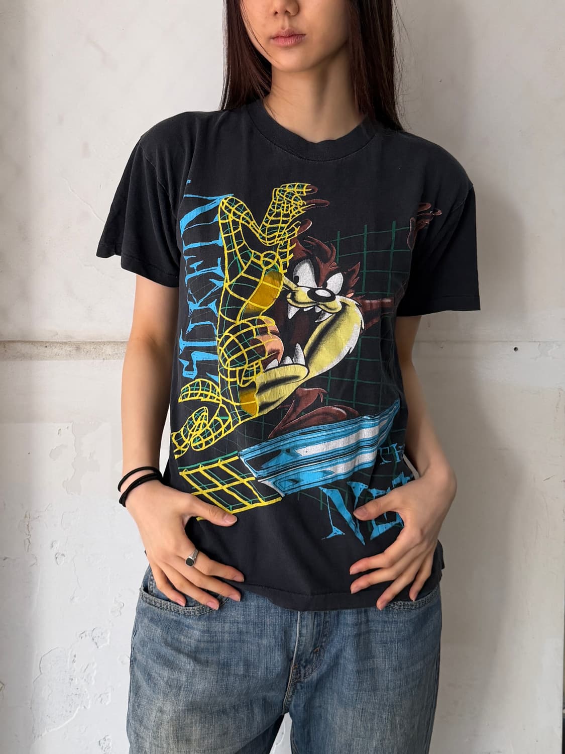90‘s MADE IN USA 🇺🇸  루니툰즈 반팔 상품이미지1