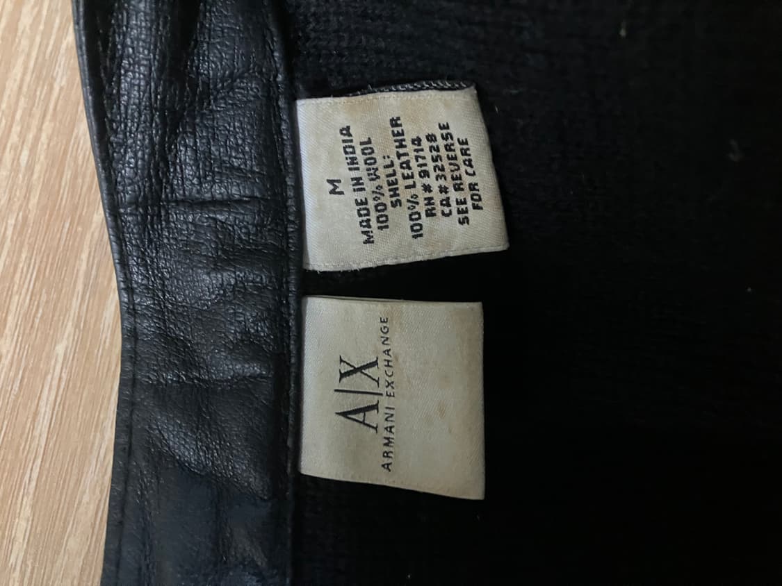 Armani Exchange Vintage Leather Sweat 상품이미지3
