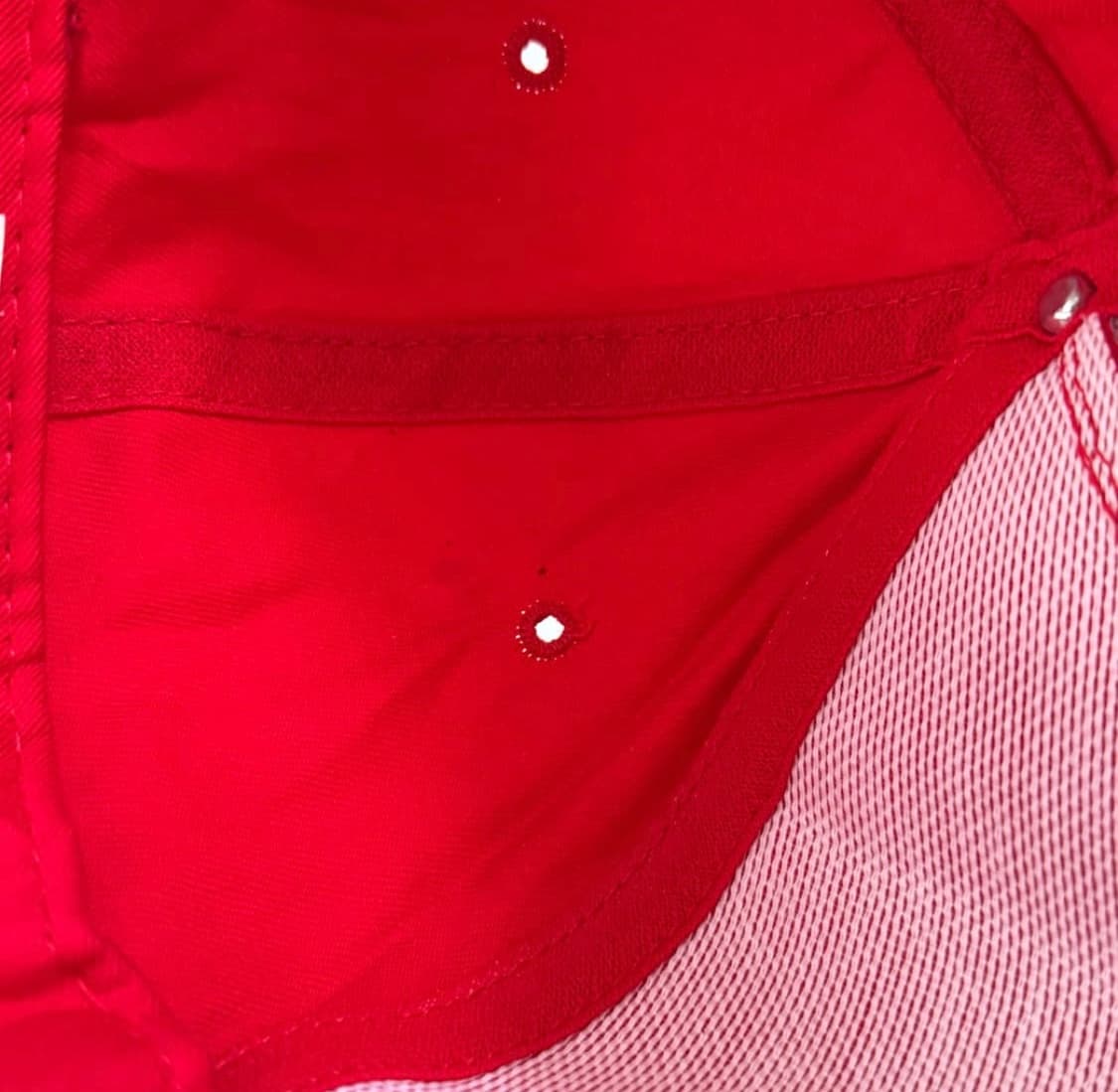 USA A&B TRUCKING INC 레드 빈티지 트러커캡 상품이미지7