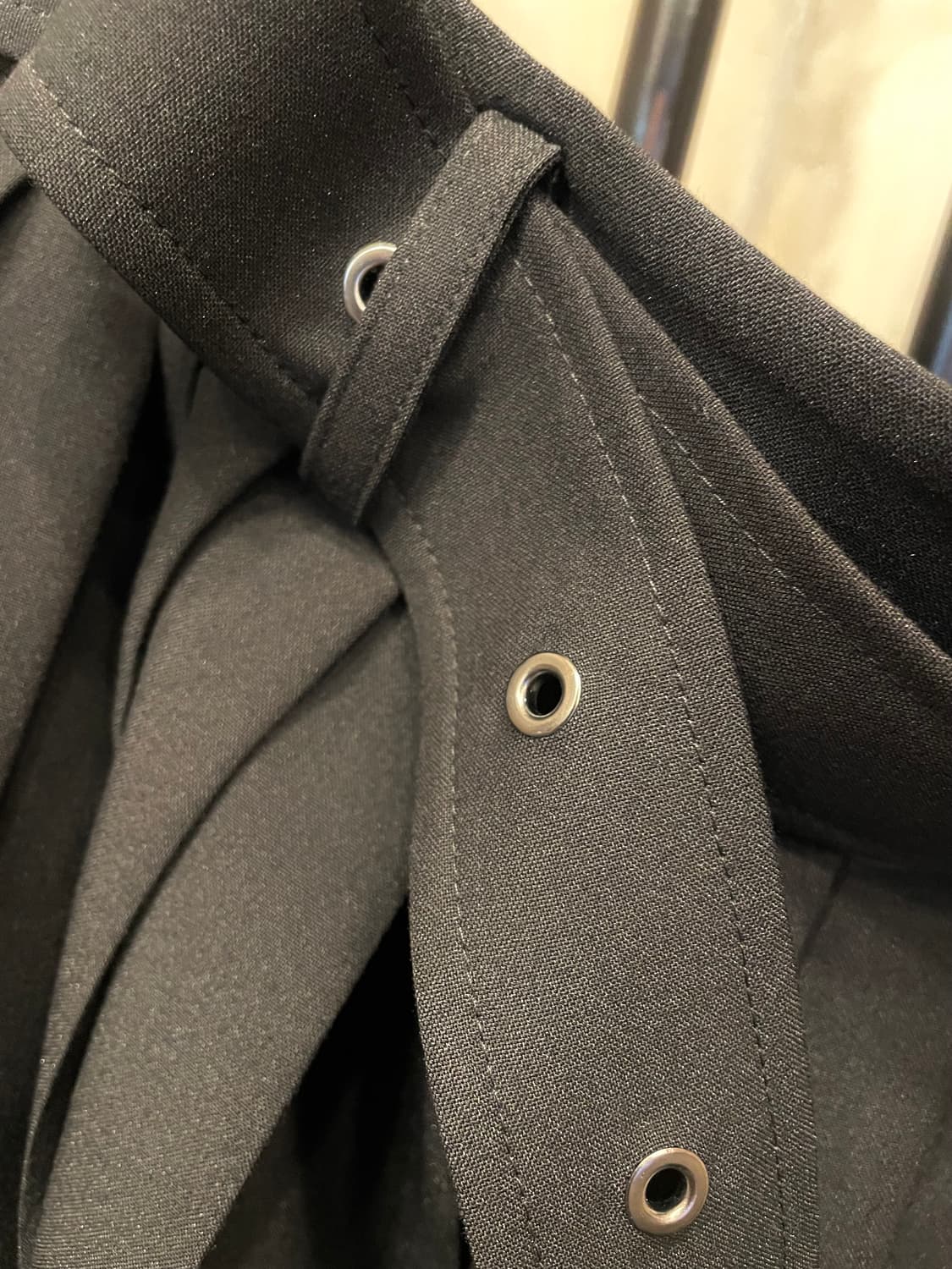 럭키슈에뜨 벨티드 플리츠 롱스커트 55~66 상품이미지8